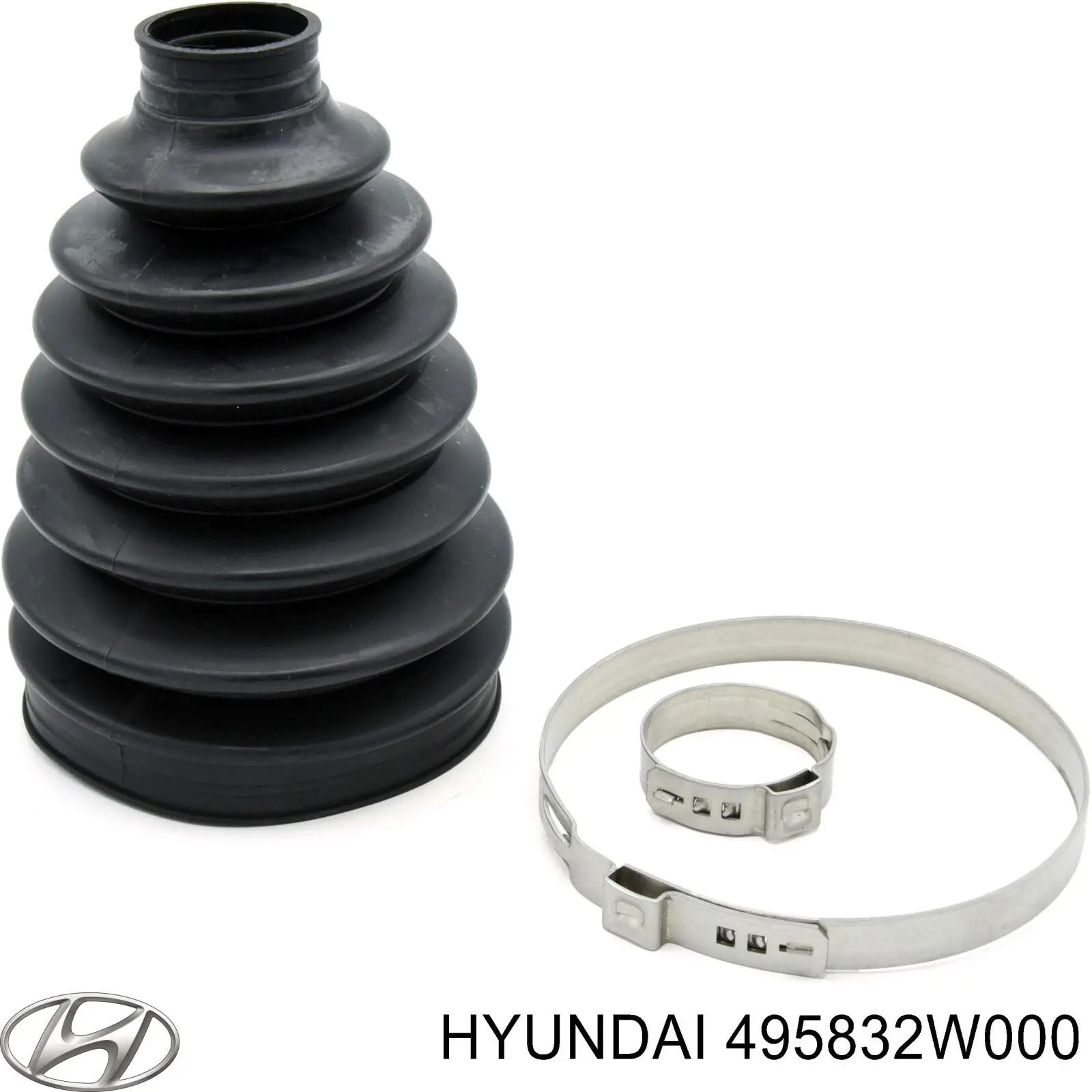 Купити 495832W000 Hyundai/Kia Пильник ШРКШ внутрішній, лівий