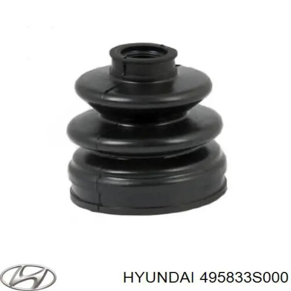 Купити 495833S000 Hyundai/Kia Пильник шарніра кутових швидкостей внутрішній передній