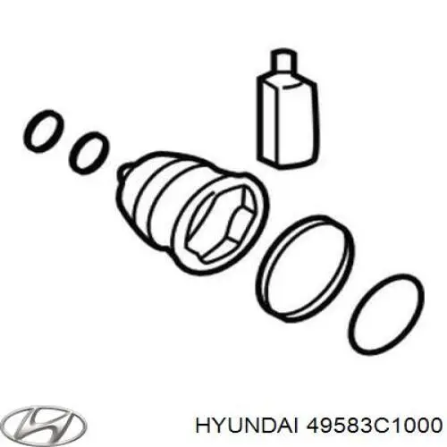 Купити Пильник ШРУСа внутрішній Hyundai Sonata VII LF