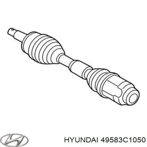 49583C1050 Hyundai/Kia Пильник ШРКШ внутрішній, правий