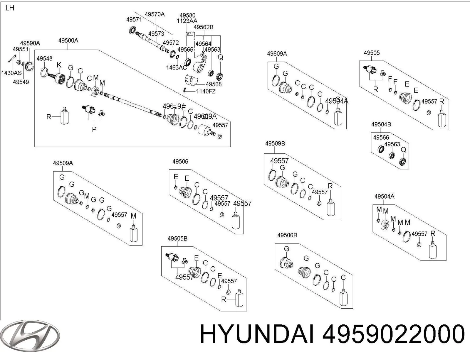 Купити 4959022000 Hyundai/Kia Кільце АБС (ABS)