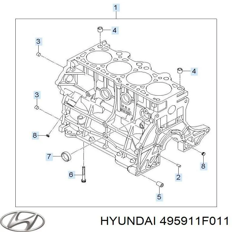  495911F011 Hyundai/Kia