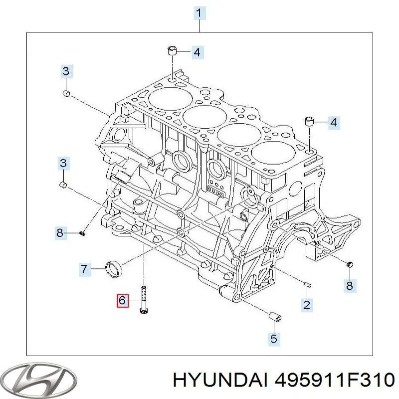  495911F310 Hyundai/Kia