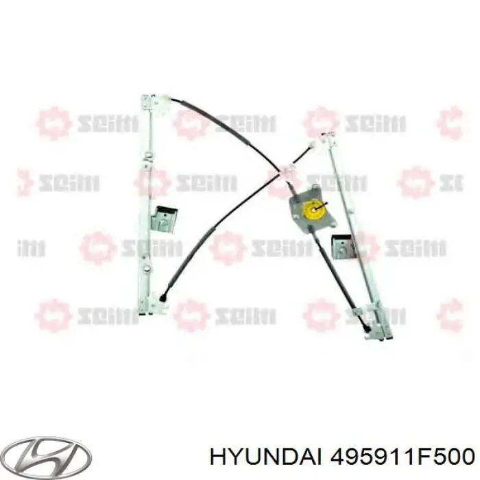 495911F500 Hyundai/Kia Привід передній правий
