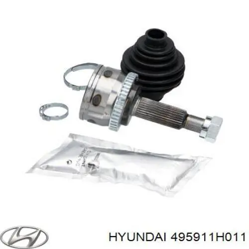 Граната колісна Hyundai/Kia 495911H011 ціна, від 26.80 USD