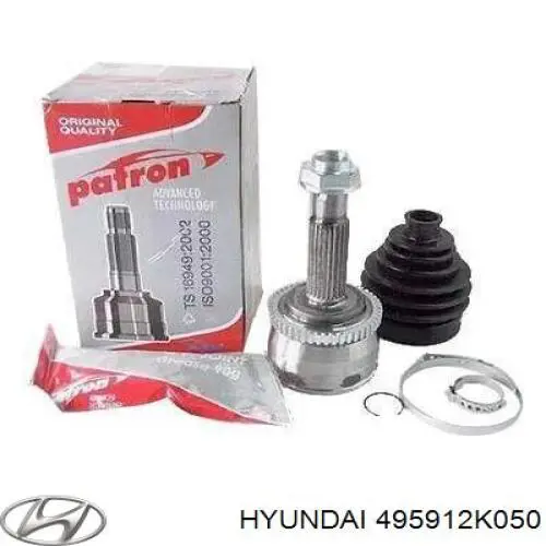 Купити 495912K050 Hyundai/Kia ШРУС зовнішній передній, лівий