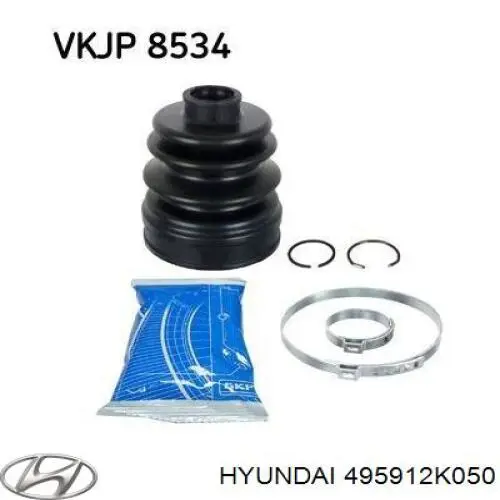 495912K050 Hyundai/Kia Граната зовнішня передня ліва