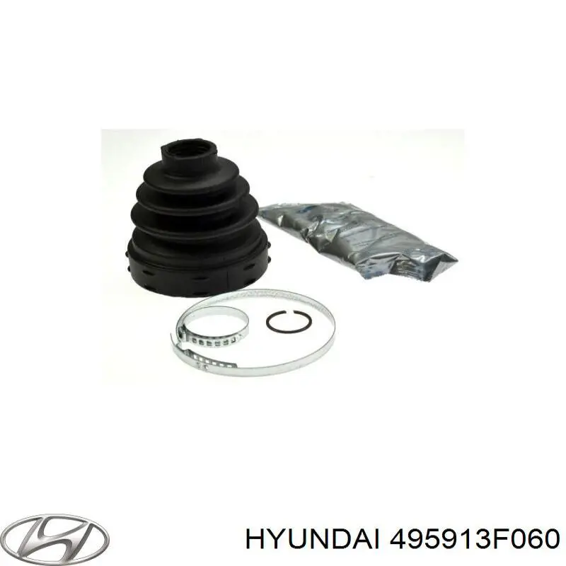 Пильник шарніра кутових швидкостей зовнішній передній Hyundai/Kia 495913F060 ціна, від 12.40 USD