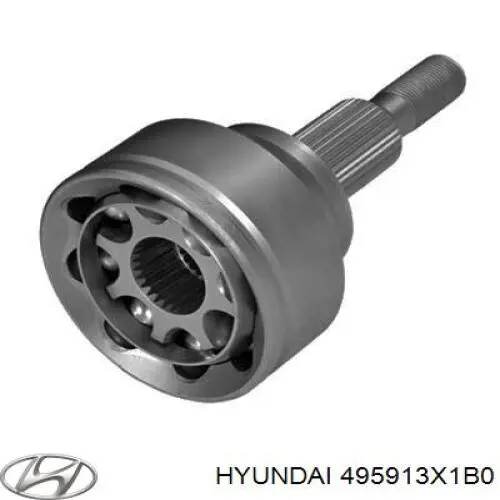 Купити XX495913X1B0 Market (OEM) ШРКШ зовнішній передній, правий