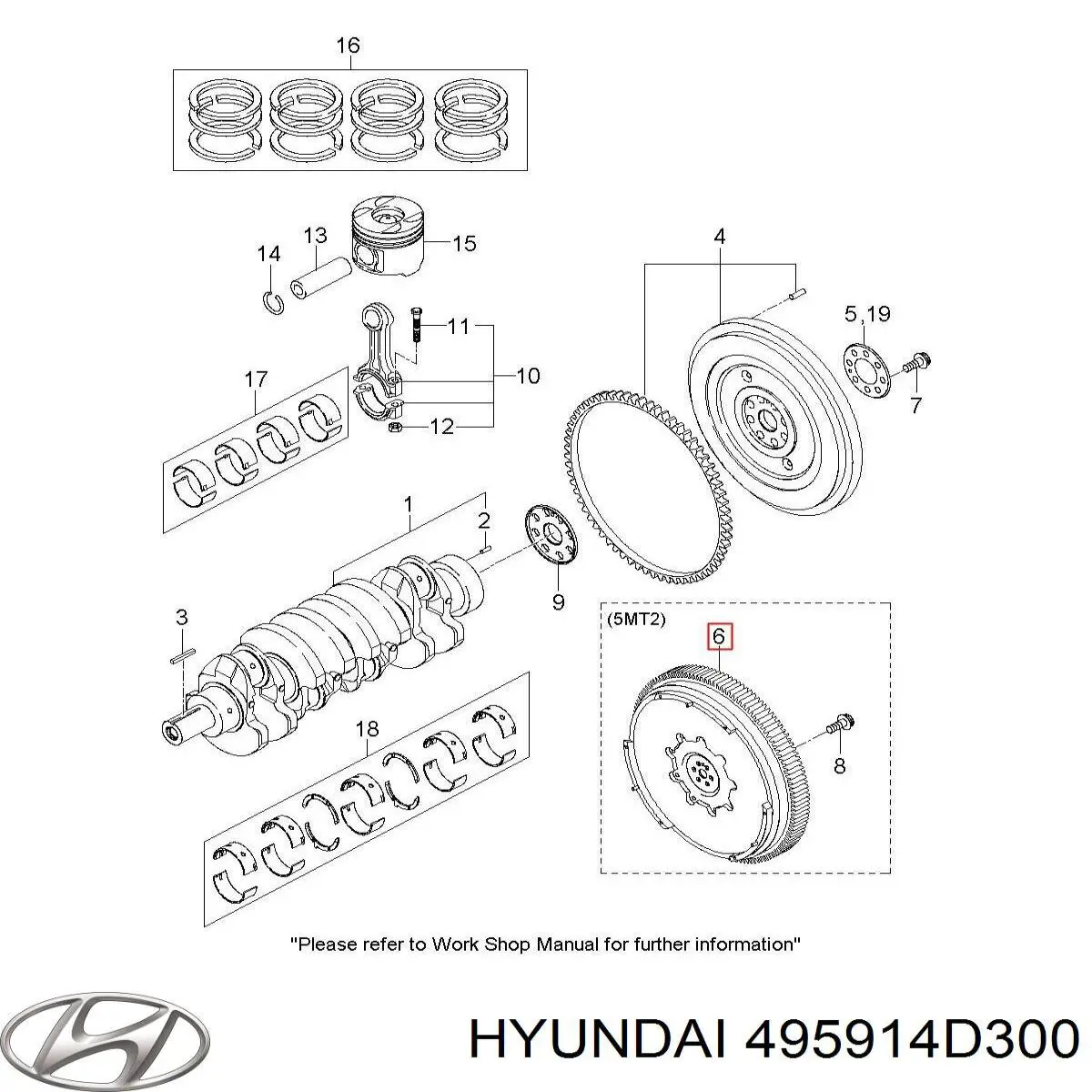 495914D300 Hyundai/Kia Привід передній правий