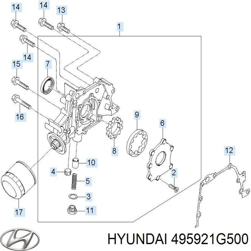  495921G500 Hyundai/Kia