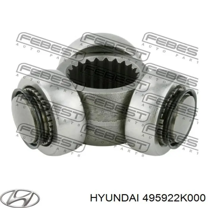 495922K000 Hyundai/Kia ШРКШ внутрішній, передній, правий