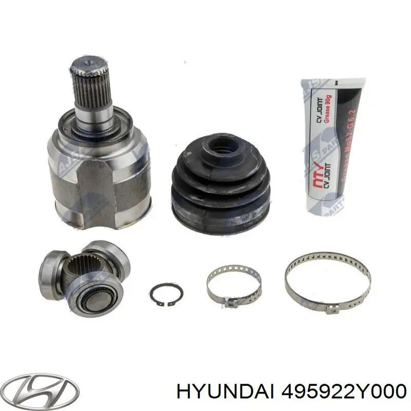 Граната внутрішня ліва 495922Y000 Hyundai/Kia