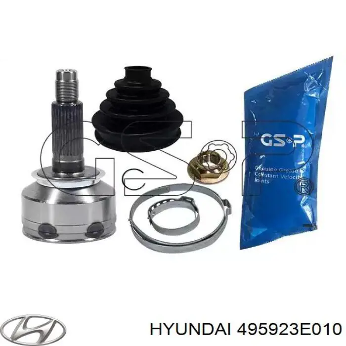 ШРКШ внутрішній, передній, правий Hyundai/Kia 495923E010 ціна, від 37.61 USD