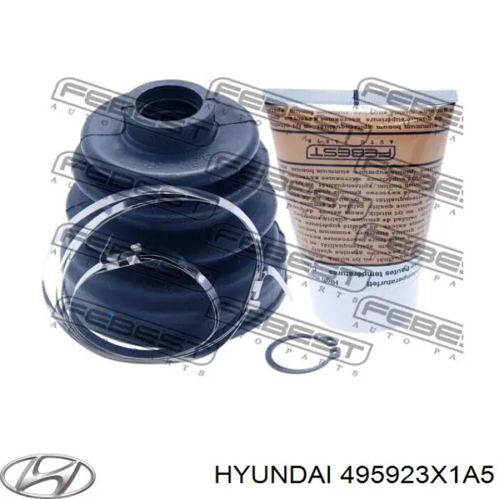 495923X1A5 Hyundai/Kia шрус внутрішній, передній, лівий