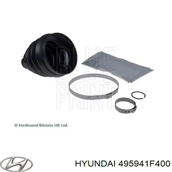 495941F400 Hyundai/Kia пильник шруса зовнішній, передній піввісі