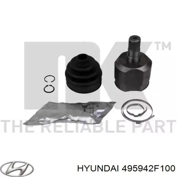 Пильник ШРКШ зовнішній Hyundai/Kia 495942F100