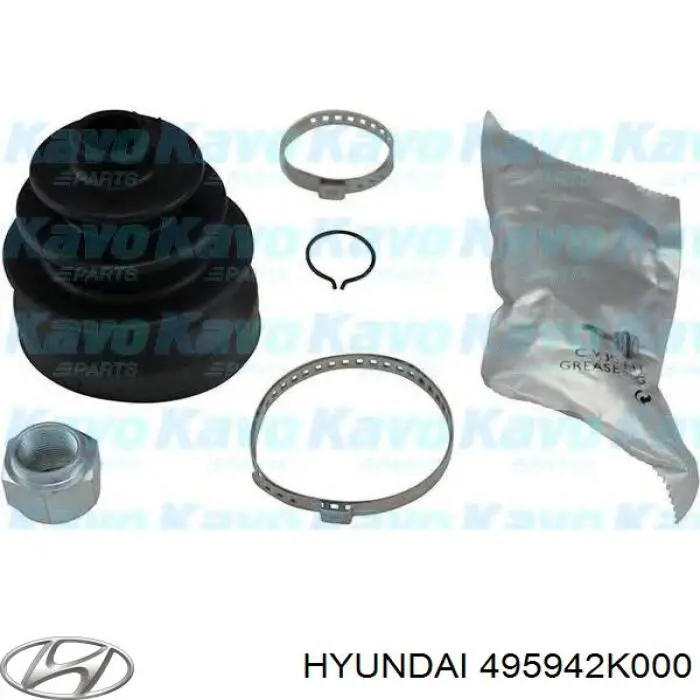 Пильник ШРУСа зовнішній 495942K000 Hyundai/Kia