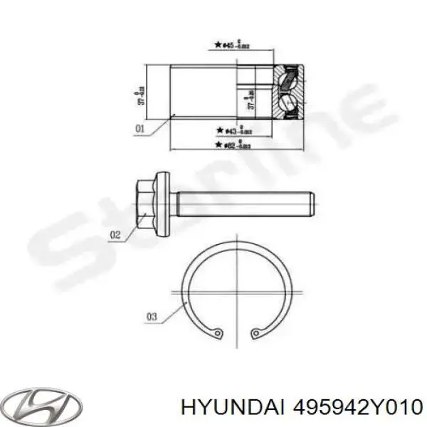 495942Y010 Hyundai/Kia 