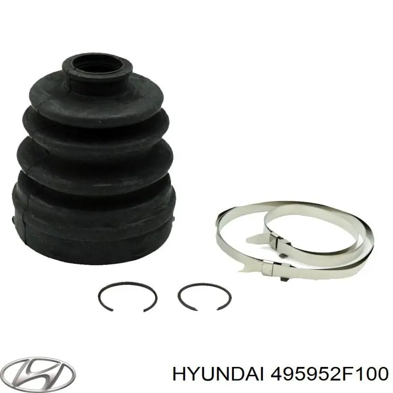 495952F100 Hyundai/Kia пильник шруса внутрішній, передній піввісі
