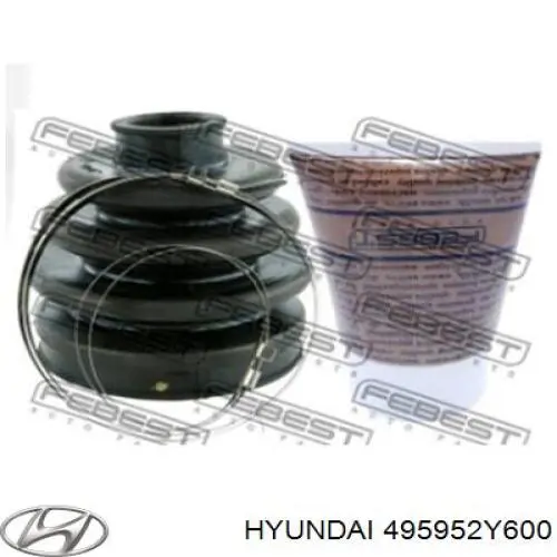 Купити 495952Y600 Hyundai/Kia Пильник гранати внутрішній задній
