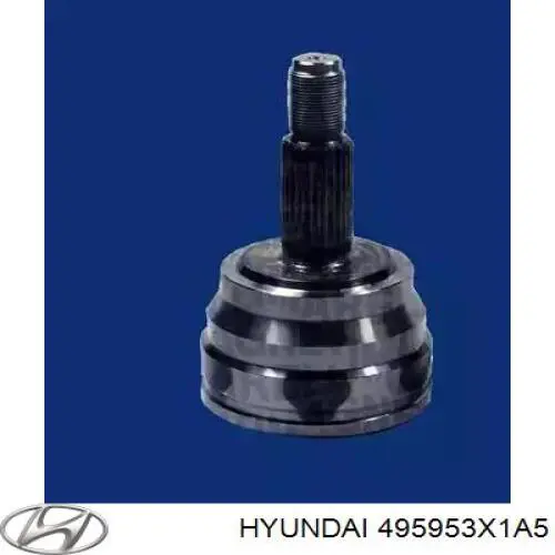 Купити 495953X1A5 Hyundai/Kia Пильник ШРКШ внутрішній, лівий