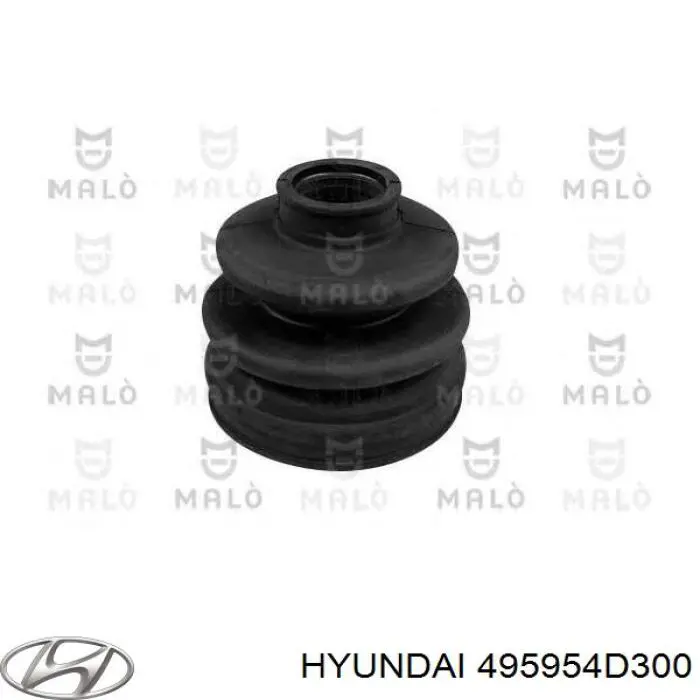 Пильник гранати внутрішній, передній півосі Hyundai/Kia 495954D300 ціна, від 11.85 USD