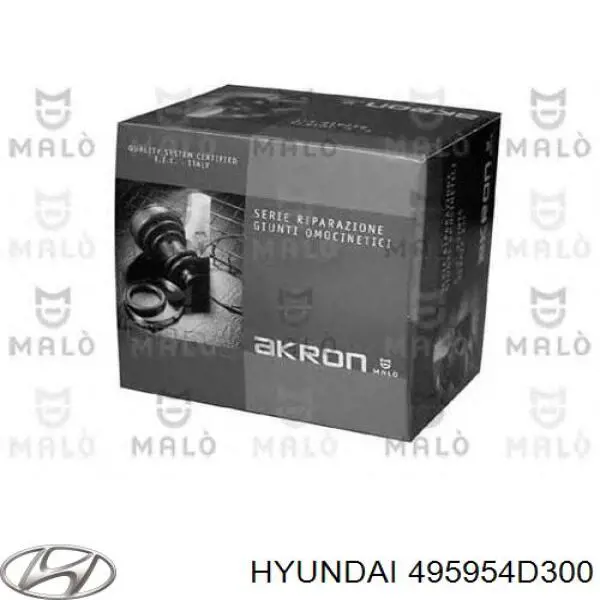 Купити 495954D300 Hyundai/Kia Пильник шарніра кутових швидкостей внутрішній передній