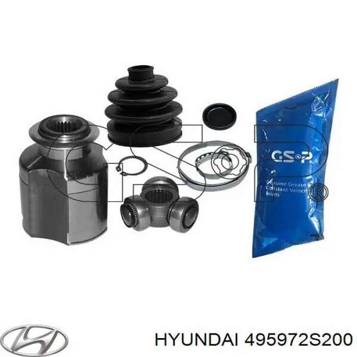 ШРКШ внутрішній, передній, правий Hyundai/Kia 495972S200 ціна, від 31.60 USD