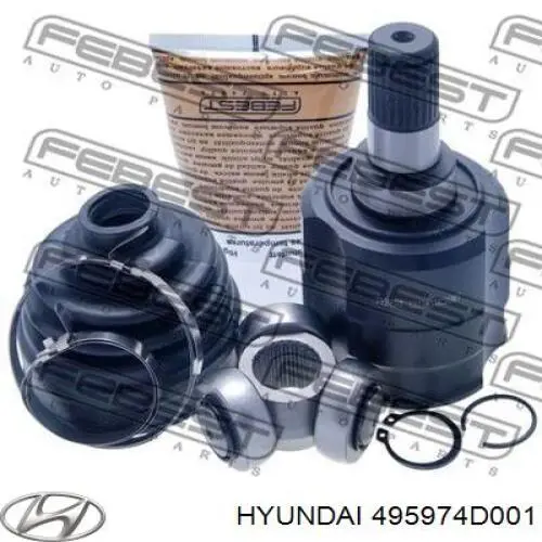  Hyundai/Kia 495974D001 ціна, від 138.89 USD