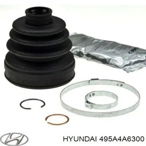 Пильник шарніра кутових швидкостей зовнішній передній Hyundai/Kia 495A4A6300 ціна, від 20.24 USD