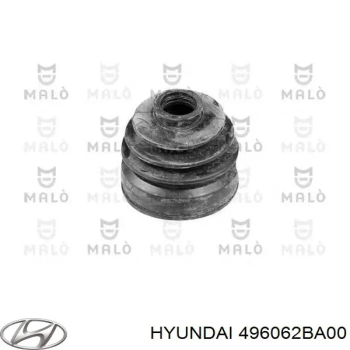 Пильник гранати внутрішній задній Hyundai/Kia 496062BA00 ціна, від 41.89 USD