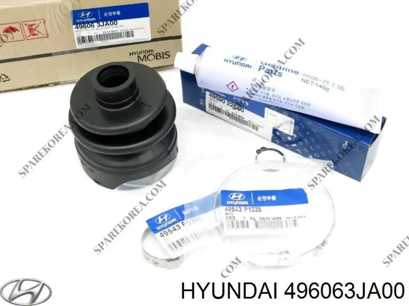 Купити 496063JA00 Hyundai/Kia Пильник гранати внутрішній, правий