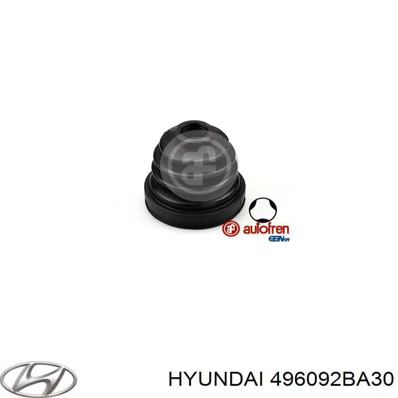 Пильник ШРУСа зовнішній 496092BA30 Hyundai/Kia