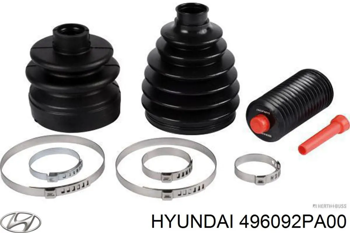 Пильник ШРУСа зовнішній, правий Hyundai/Kia 496092PA00 ціна, від 17.92 USD