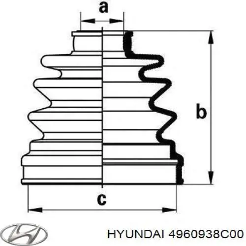 4960938C00 Hyundai/Kia 