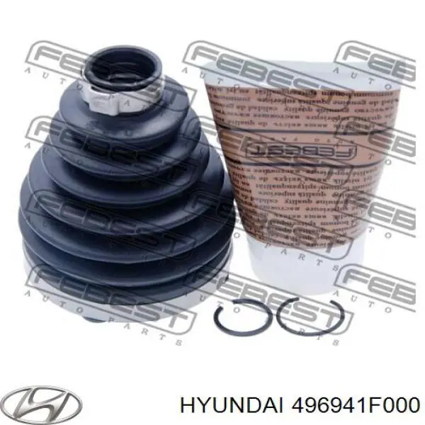 Купити 496941F000 Hyundai/Kia Пильник ШРКШ зовнішній, задньої півосі