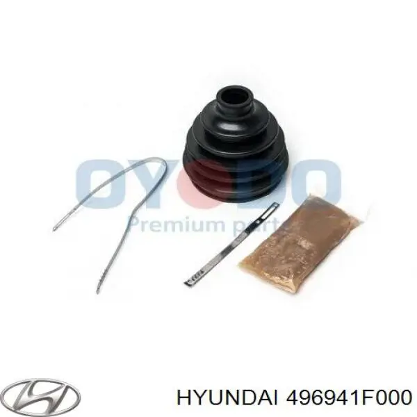 Пильник зовнішньої гранати, задньої півосі Hyundai/Kia 496941F000 ціна, від 24.76 USD