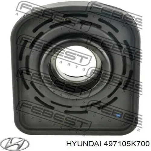 Купити 497105K700 Hyundai/Kia Підвісний підшипник карданного валу