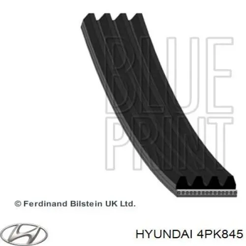 Клиновий ремінь Hyundai/Kia 4PK845 ціна, від 6.20 USD