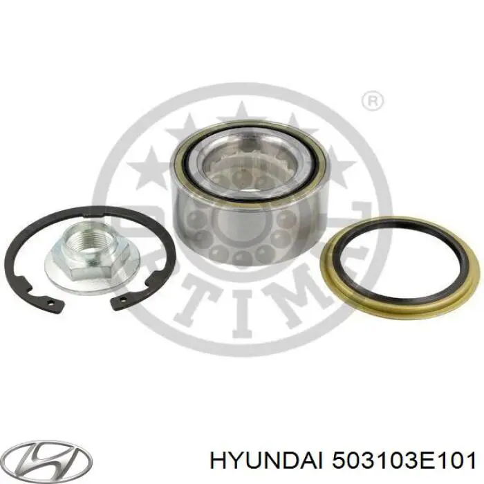 503103E101 Hyundai/Kia Підшипник маточини передньої