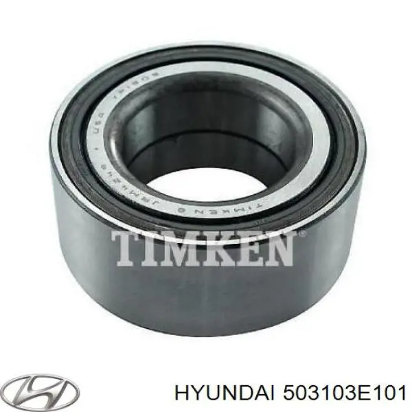 Комплект підшипник маточини передньої Hyundai/Kia 503103E101 ціна, від 19.32 USD
