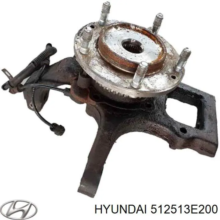 Цапфа - поворотний кулак передній, правий Hyundai/Kia 512513E201 ціна, від 82.39 USD