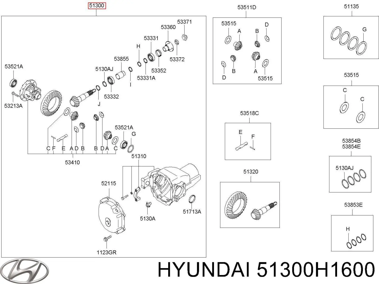  51300H1600 Hyundai/Kia