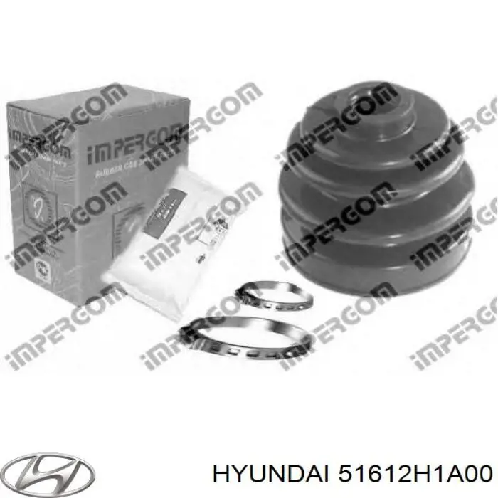 Пильник гранати внутрішній, передній півосі Hyundai Terracan позашляховик (HP) (2001 - 2006) ціна, від 69.41 USD