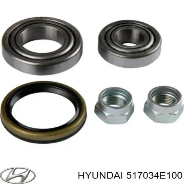  Hyundai/Kia 517034E100 ціна, від 49.06 USD