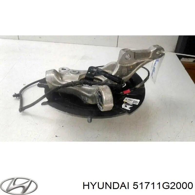 51711G2000 Hyundai/Kia Цапфа - поворотний кулак передній, правий