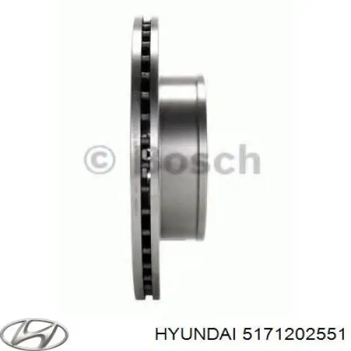 Купити 5171202551 Hyundai/Kia Ротор гальмівний