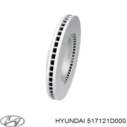 Купити 517121D000 Hyundai/Kia Ротор гальмівний