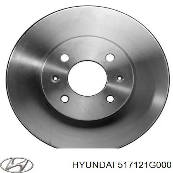 Купити 517121G000 Hyundai/Kia Ротор гальмівний